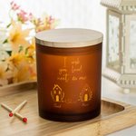 Portacandele personalizzato I Wish You Lived Next to Me Regali di riscaldamento per la casa