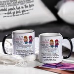 Tazza personalizzata To My Bestie con nome Regalo di compleanno per amica sorella