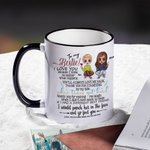 Tazza personalizzata To My Bestie con nome Regalo di compleanno per amica sorella