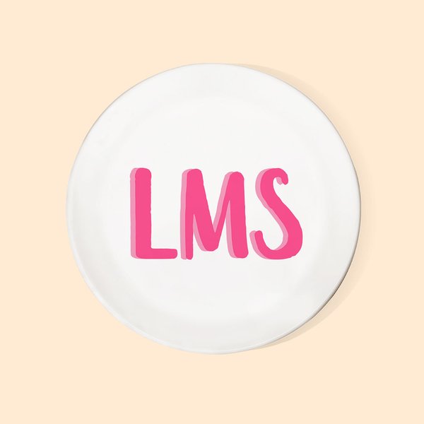 Personalized Two-tone Colour Name Ceramic Jewellery Dish for Girls Mothers Brides Gift