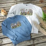Personalized Vintage Silly Old Bear in Classic Winnie the Pooh Illustration Sweatshirt or T-Shirt