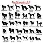 Personalisierte niedlichen hölzernen Hund Silhouette Weihnachtsschmuck mit eingraviertem Namen und Jahr Weihnachtsbaum hängende Dekoration Geschenk für Tierliebhaber