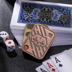 Personalized Poker Card Fidget Slider