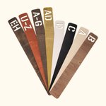 Séparateur de livre personnalisé, fait à la main, pour disques vinyles.