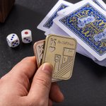 Personalized Poker Card Fidget Slider