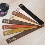 Séparateur de livre personnalisé, fait à la main, pour disques vinyles.