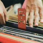 Séparateur de livre personnalisé, fait à la main, pour disques vinyles.
