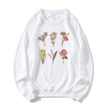 Personalized Vintage Birth Flowers T-shirt or Sweatshirt Gift for Nana or Mom