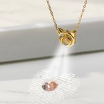 Collar Gato Personalizado 100 Lenguas Te Quiero Foto Proyección