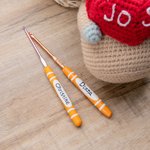 Ganchillos personalizados Rainbow Diseño ergonómico