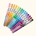 Ganchillos personalizados Rainbow Diseño ergonómico