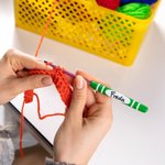 Ganchillos personalizados Rainbow Diseño ergonómico