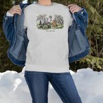 Personalized Vintage Silly Old Bear in Classic Winnie the Pooh Illustration Sweatshirt or T-Shirt
