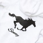 Personalized Horse Print Hoodie Unisex Pullover Sportswear for Adult Kids Equestrian Rider Horse Lover Gift Birthday Gift