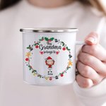 Personalizzato Natale Questa nonna appartiene a smalto Mug Nonna regalo di Natale