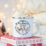 Personalizzato Natale Questa nonna appartiene a smalto Mug Nonna regalo di Natale