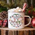 Personalizzato Natale Questa nonna appartiene a smalto Mug Nonna regalo di Natale