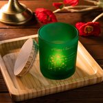 Personalized Birth Flower Zodiac Candle Holder