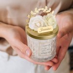 Personalized Rose Scented Candle Bridesmaid for Wedding Idea Gift Home Decor Great Wedding Favors