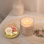 Personalized Rose Scented Candle Bridesmaid for Wedding Idea Gift Home Decor Great Wedding Favors