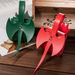 Personalized Baby Dragon Engraved Hoarding Pouch Bag DND Dice Bag with Name Gift for Dragon Lover