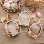 Personalized Bunny Fantasy Unicorn Dino Easter Egg Drop Money Box Chocolate Eggs Holder Easter Gift for Kids