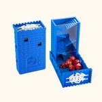 Personalized DND Portable Dice Box Dice Tower Dice Game 3D-Printed