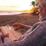 Personalized Bookmark with Travel Elements for Retirees