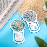 Personalized Bookmark with Travel Elements for Retirees