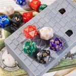 Personalized DND Portable Dice Box Dice Tower Dice Game 3D-Printed