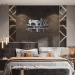 Personalized Hairstylist Metal Sign for Salon Barber Shop