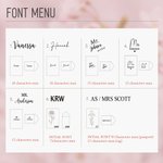 Personalized Leather Birth Flower Luggage Tag Passport Cover with Name