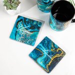 Personalized Ceramic Name Mug 11oz Natural Texture Design Coffee Tea Cup with Coaster Valentine's Day Christmas Day Birthday Gift