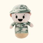Uniforme de soldat américain personnalisé Camo Plush Military Family Gift
