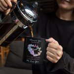 Personalised Mug with Birth Butterfly and Family Name for Her