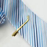 Personalized Hockey Tie Clip Hockey Tie Vintage for Men Father's Day Gift Boyfriend Gift