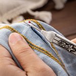 Outil Retrait de Coutures Personnalisé avec Texte Gravé de Style Rétro Cadeau Anniversaire pour Tailleur Couturier