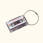 Personalisierte lustige Retro-Kassette Mix Tape Gepäck-ID-Tag für Reise-Zubehör