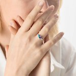 Personalized Marquise Birthstone Ring Pear Birthstone Ring Mother Ring Jewellery Mother's Day Christmas Gift for Mom Grandma Best Friend