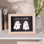 Personalizado lindo dulce fantasma Forever My Boo Decoración Día de San Valentín Halloween Regalo para Pareja