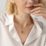 Personalisierte Dual Anhänger Birthstone Halskette perfekt für ihren Geburtstag Muttertag Braut Dusche Favorit