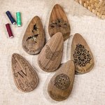 Personalized Vintage European Design Scissors with Engraved Wooden Magnetic Box Embroidery Sewing Handcraft Gift for Sewing Enthusiast