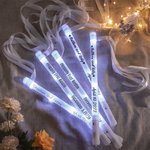 Henkilökohtainen 5kpl Light Up LED Stick Wedding Wands nauha valot häät puolue suosikki