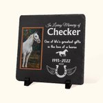 Personalized Horse Garden Memorial Stone Pet Loss Stone