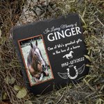Personalized Horse Garden Memorial Stone Pet Loss Stone