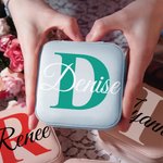 Personalisierte Schmuck Geschenkbox mit Namen Aufbewahrungsbehälter für ihren Geburtstag Muttertag Weihnachten Brautjungfer Geschenk