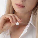 Collana personalizzata con disco a forma di bilancia della Bilancia per avvocati, regalo per studenti di giurisprudenza