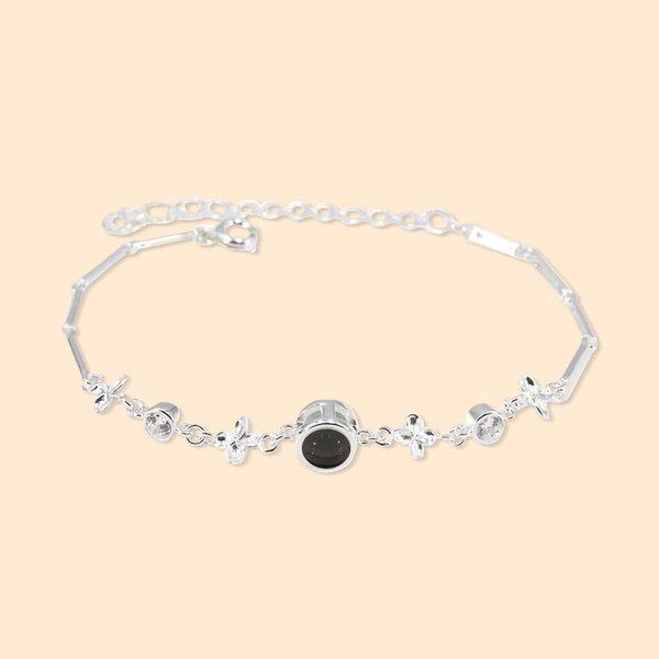 Micro-Carved Four Leaf Clover Bracelet Projection Bracelet