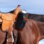 Personalized Multi Pocket Horse Saddle Water Bottle Holder Insulated Carrier Bag Essential for Outdoor Activities Fits Up To 50oz Bottle