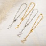 Personalized Delicate A-Z Initial Charm Jewelry Decoration for Stanley Tumbler Cup Water Bottle Mug Accessories